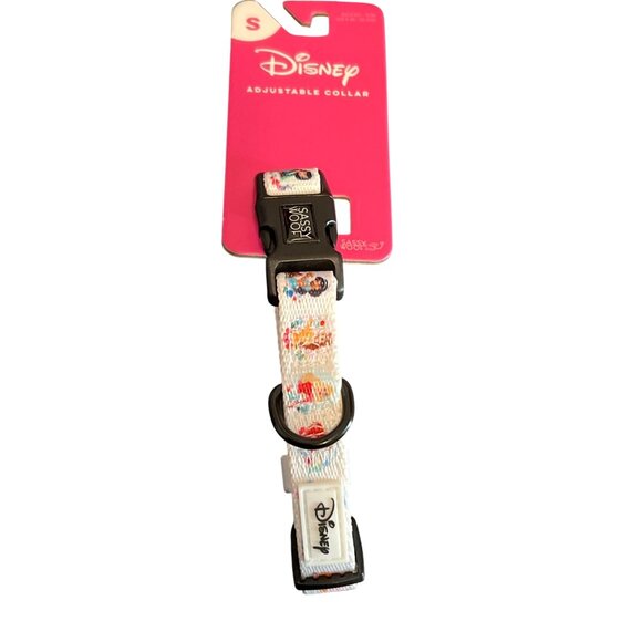 Disney Sassy Woof Collar Harness Set Princess Belle Aurora Ariel Size Small NWT - Picture 2 of 5
